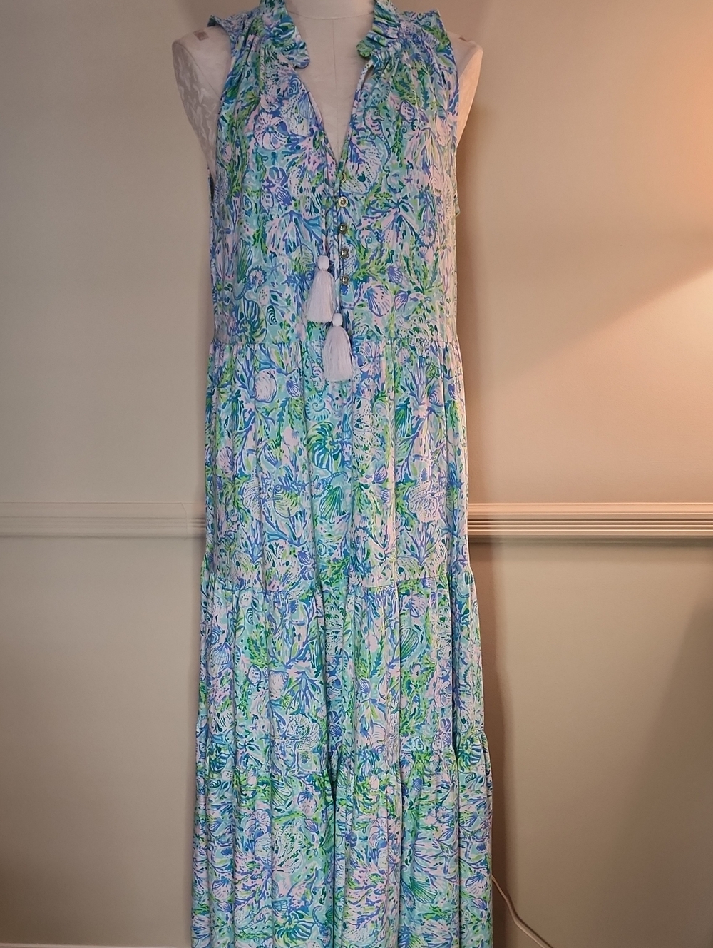 Lilly Malone Maxi Dress, L NWT